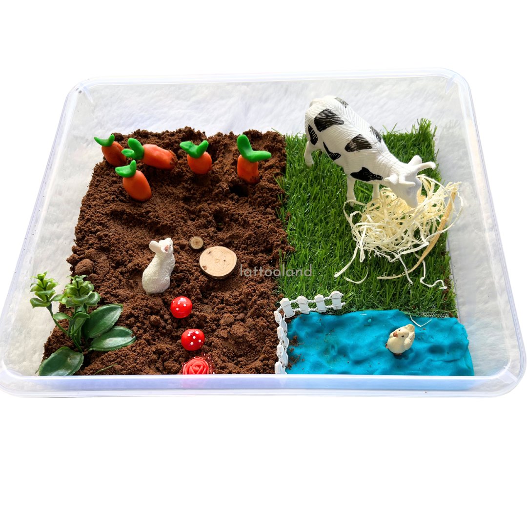 Best Farm Sensory Bin Toys for Kids |Learning Toys Lattooland
