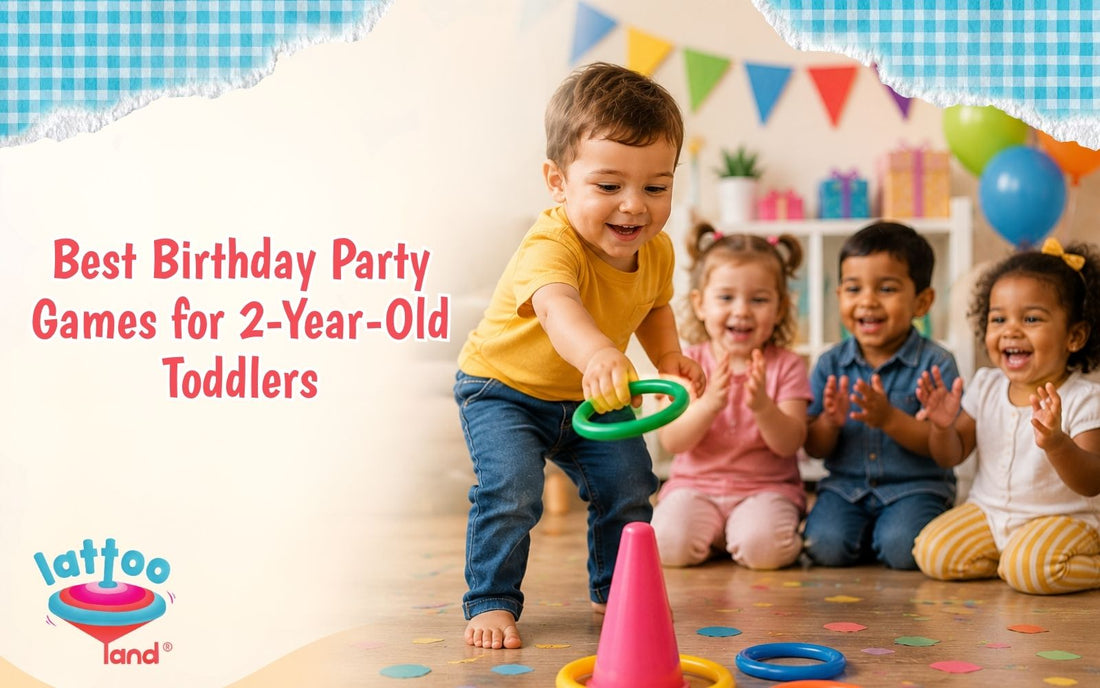 Fun birthday party activities for 2-year-old toddlers