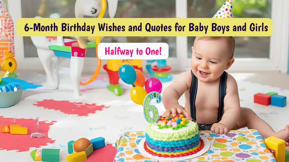 6 month birthday quote