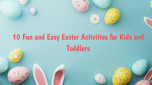 Kids and toddlers enjoying fun and easy Easter activities like egg decorating, crafts, and egg hunts.