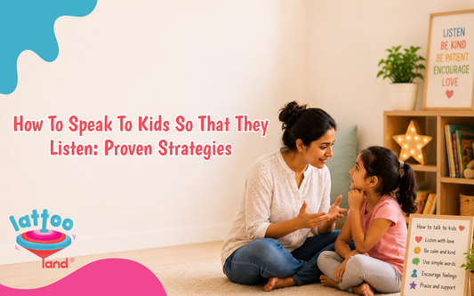 How to speak to kids so that they listen