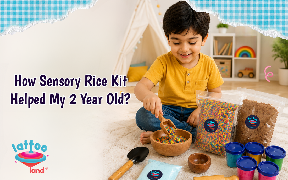 How the Sensory Rice Kit Helped My 2 Year Old – Lattooland