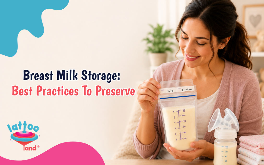Breast Milk Storage Guidelines for New Moms – Lattooland