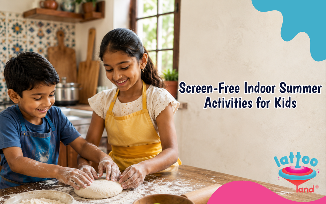 Screen-Free Indoor Summer Activities That Kids Will Love – Lattooland