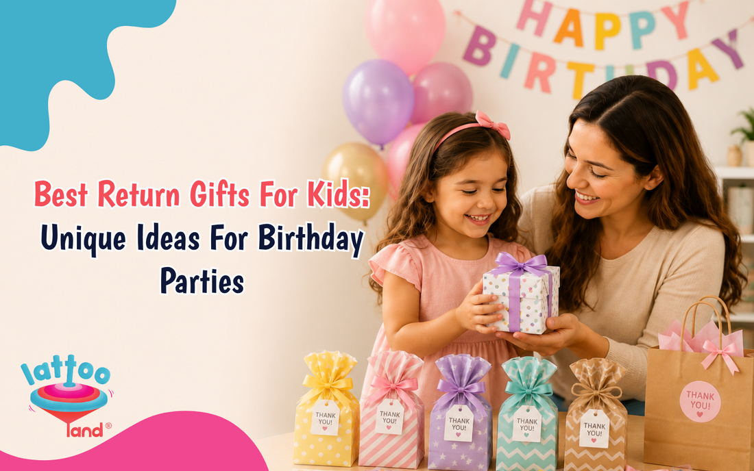 Best Birthday Return Gifts for Kids: Unique Ideas – Lattooland