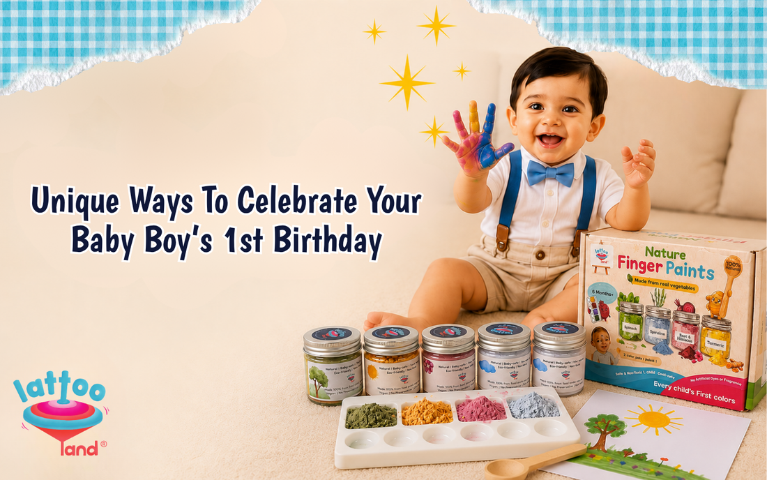 Unique Ways to Celebrate Your Baby Boy's 1st Birthday – Lattooland