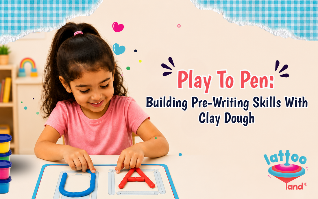 Building Pre-Writing Skills with Clay Dough – Lattooland