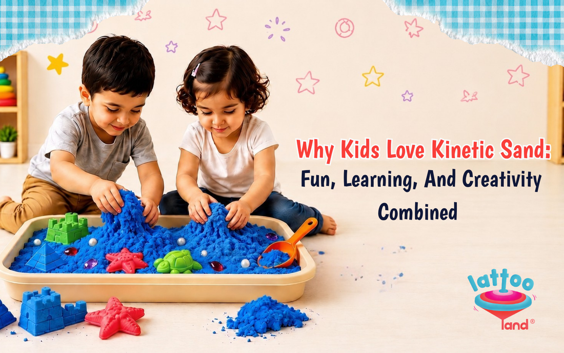 Why Kids Love Kinetic Sand: Fun, Learning and Creativity Combined – Lattooland