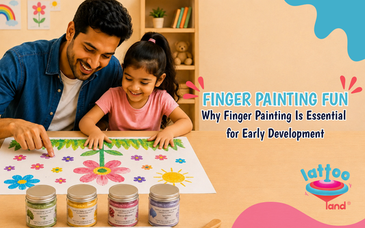 The Importance of Finger Painting in Early Childhood Development – Lattooland