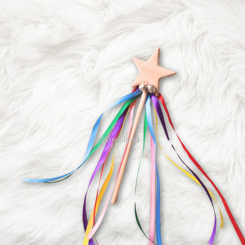 Wooden star wand for kids at Lattooland