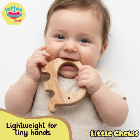 Wooden Teether | Teething toys for 3 month -12 month baby | Gum Soothers