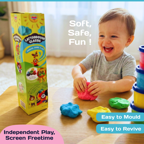 Multicolor kids dough pack – a durable and creative play dough set for endless fun