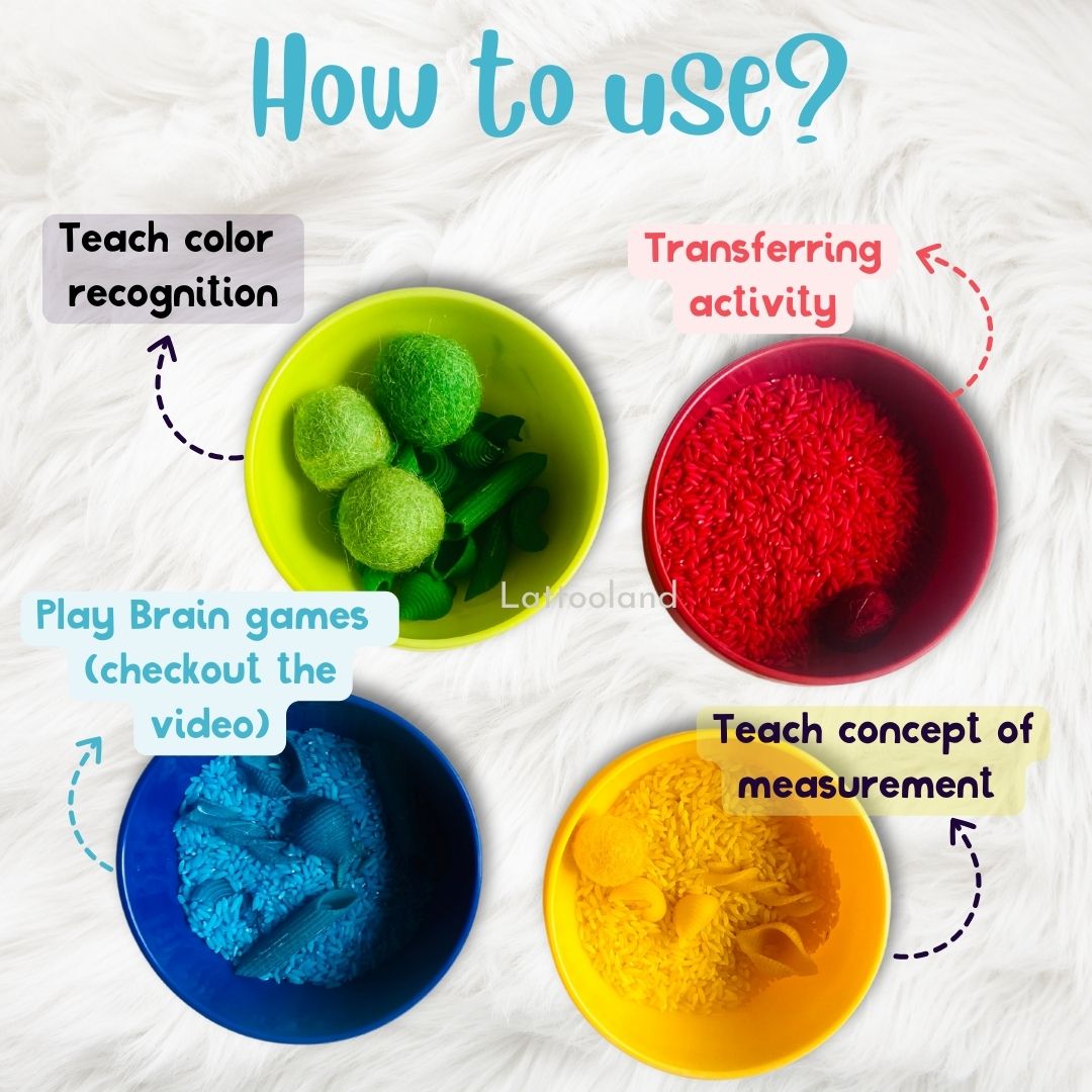 Best colored sorting cups designed to enhance toddlers' fine motor skills and counting abilities through play