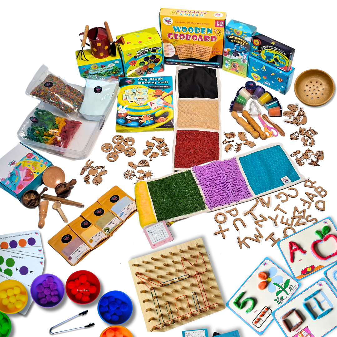 Complete Sensory Toy Set in one box - a must have for every child