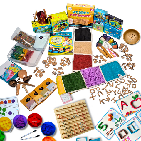Complete Sensory Toy Set in one box - a must have for every child