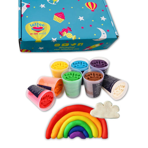 Best Clay Dough Pack of 8 Colors for toddlers and kids Lattooland