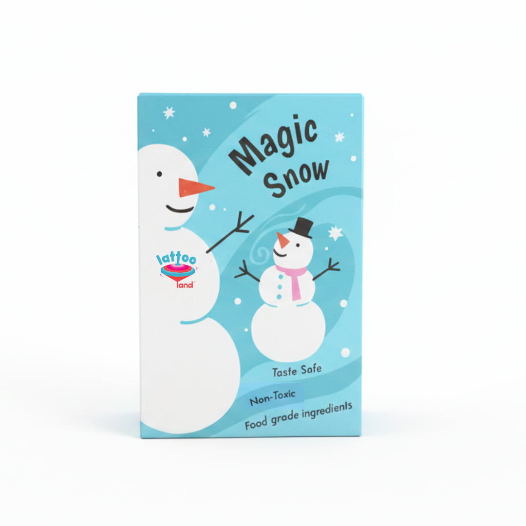 Best Fake Snow Play for Kids, featuring magic snow that expands when mixed with water, allowing children to build a snowman and engage in imaginative, sensory-rich play indoors