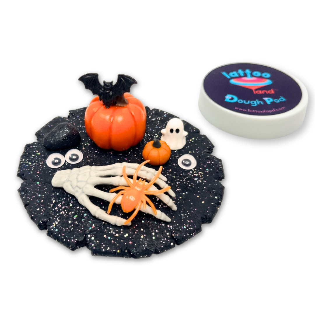 Halloween Playdough Jars for Kids return gifts by Lattooland