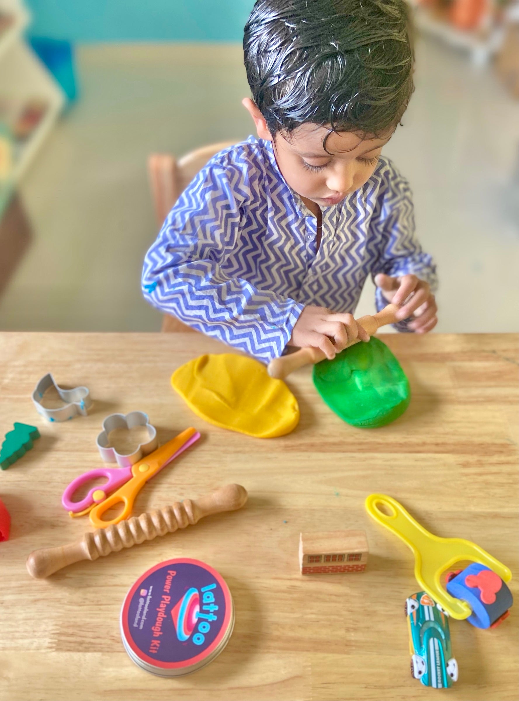 Toddler Playdough Number Mats by Leaping into Learning with Kaley