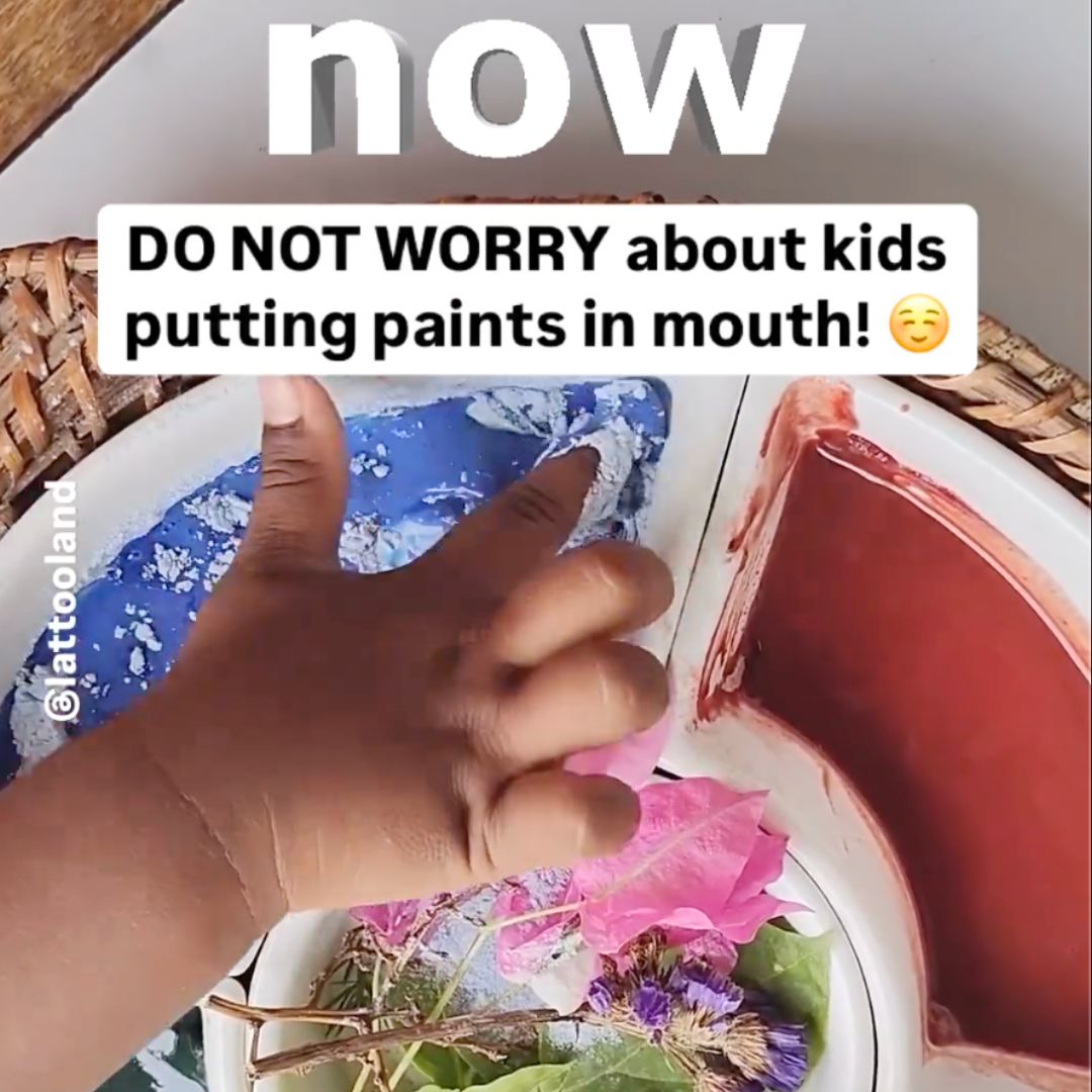 Nature Finger Paints set featuring safe, natural paints for babies and toddlers. Perfect for creative play, art activities, and eco-friendly fun, made with non-toxic, child-safe ingredients