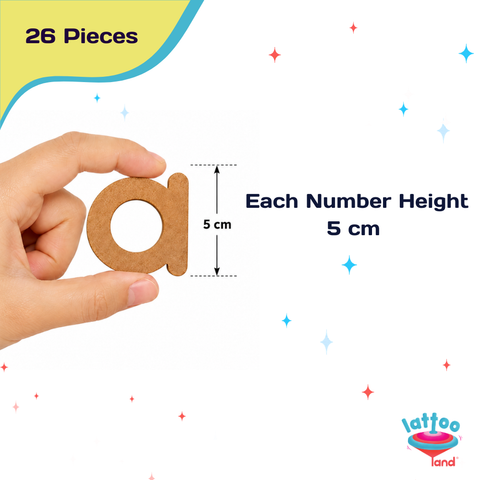 Montessori small alphabet learning toy