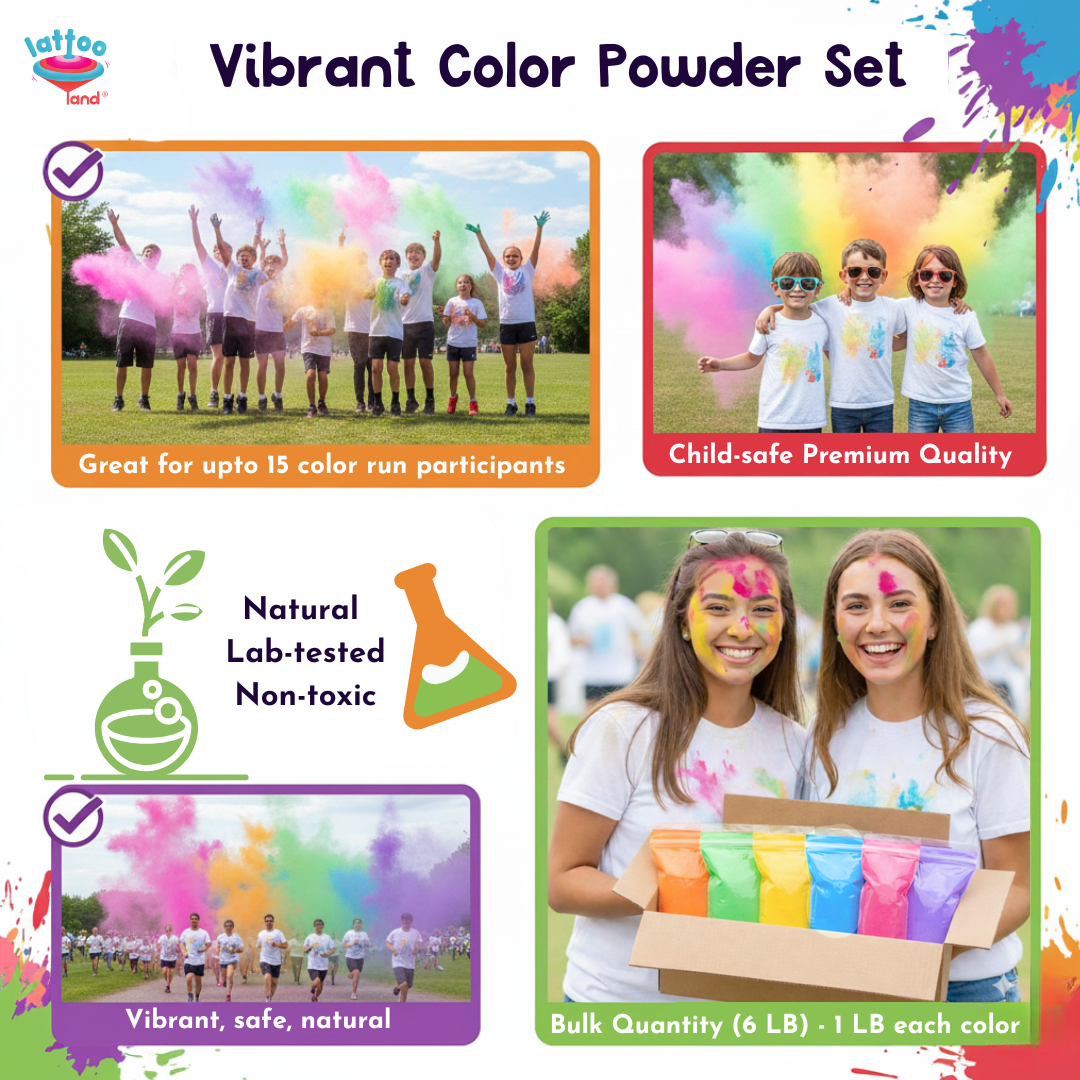 Eco-friendly and skin-safe gulal colours manufacturer