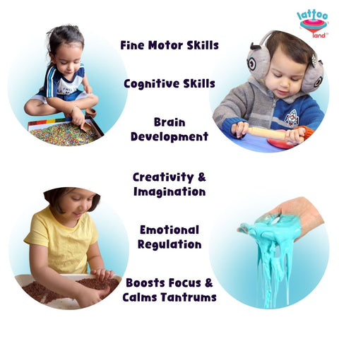 Sensory Starter Kit for Kids Preschoolers Lattooland