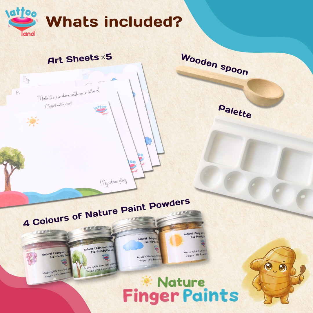 Non toxic finger paints for kids made with safe ingredients