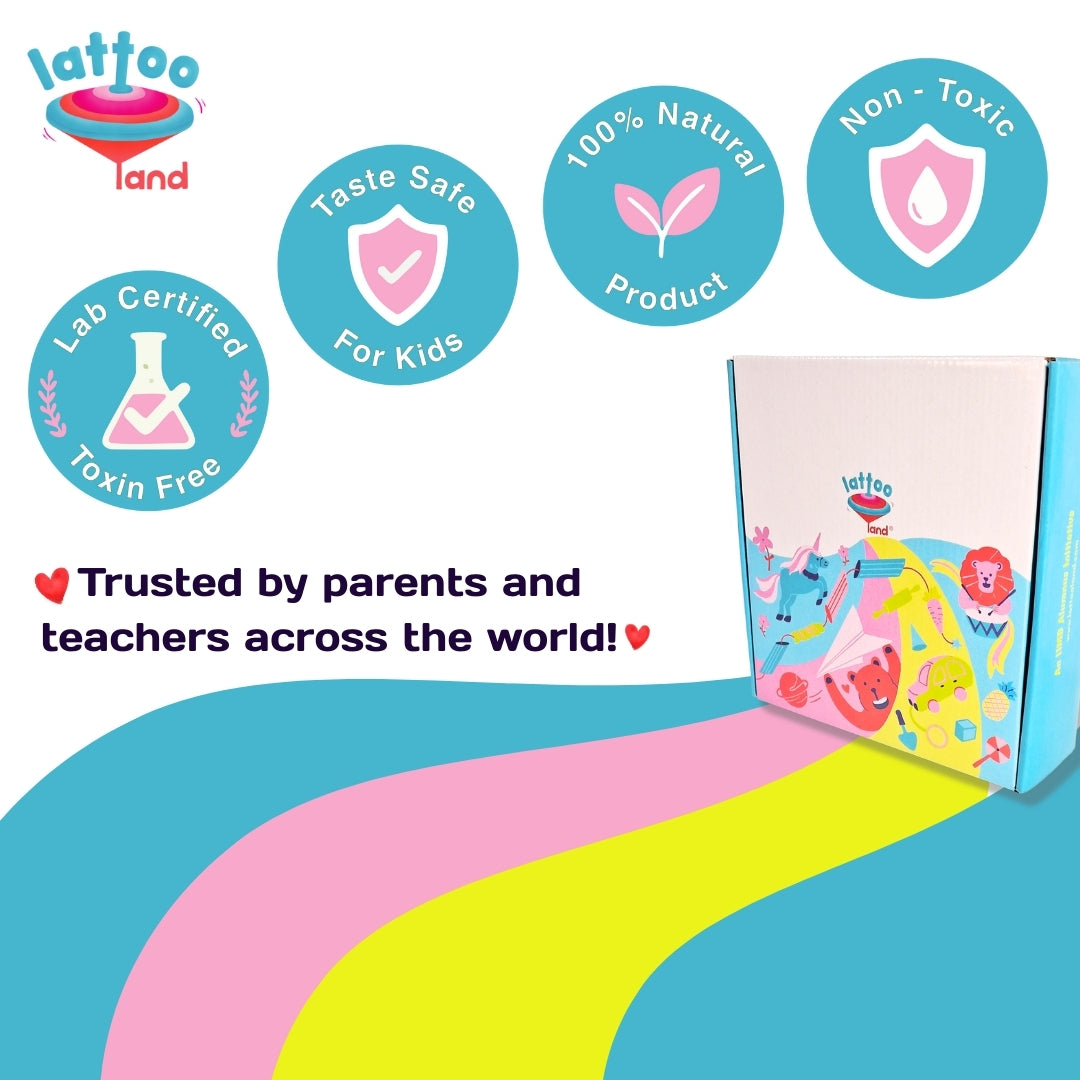 Best play dough kit with tools as a gift for kids’ birthdays.