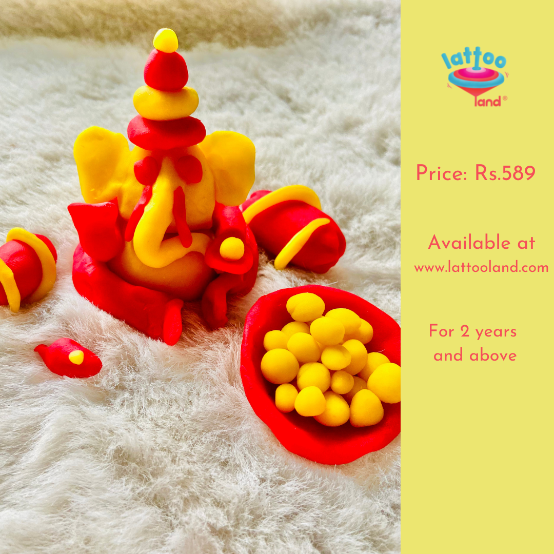 Eco-friendly Ganesha kit price Rs.589, for 2 years and above