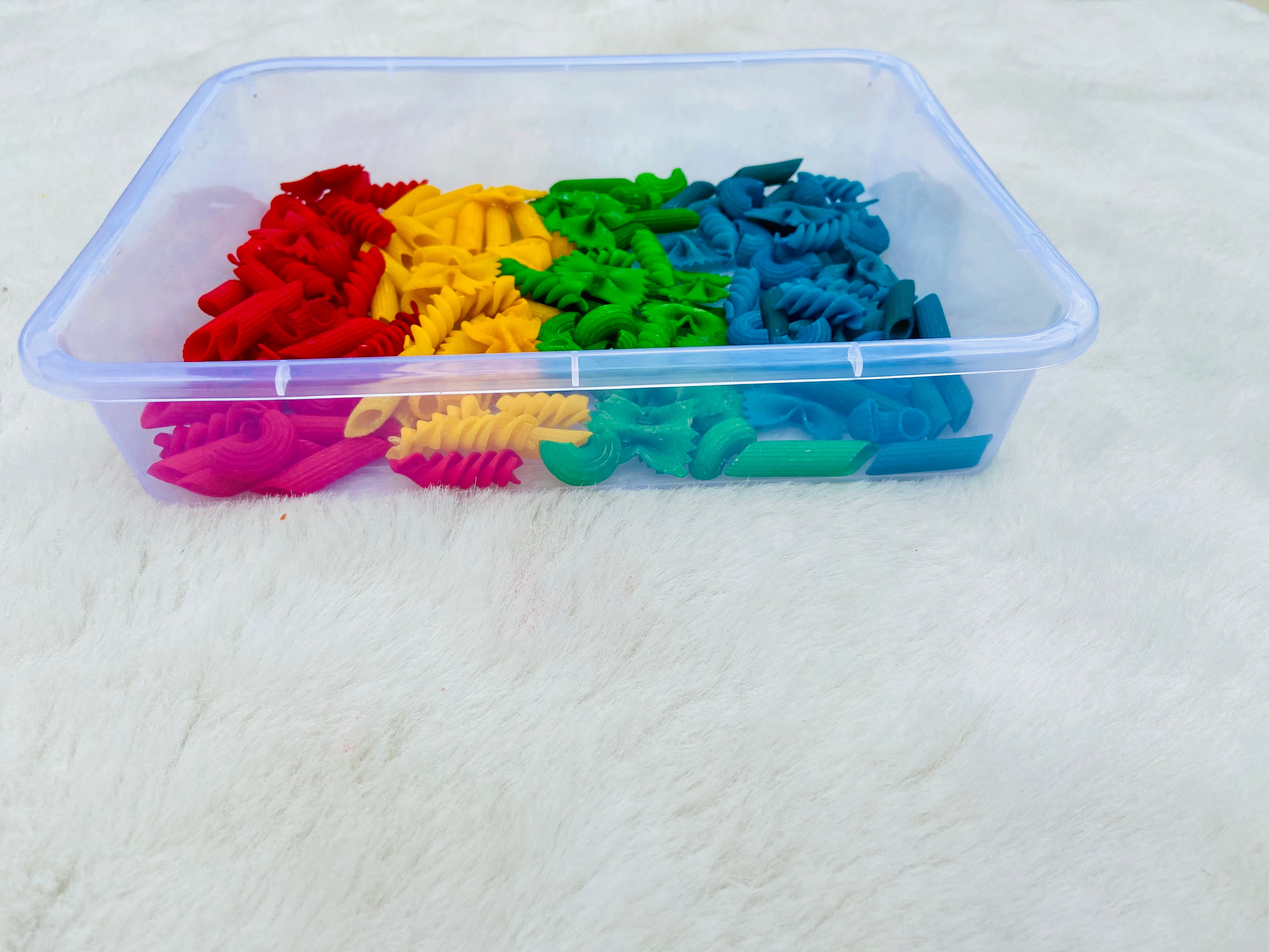 Sensory Bin Tray | Transparent Food grade Plastic Play Tray | Kids activities