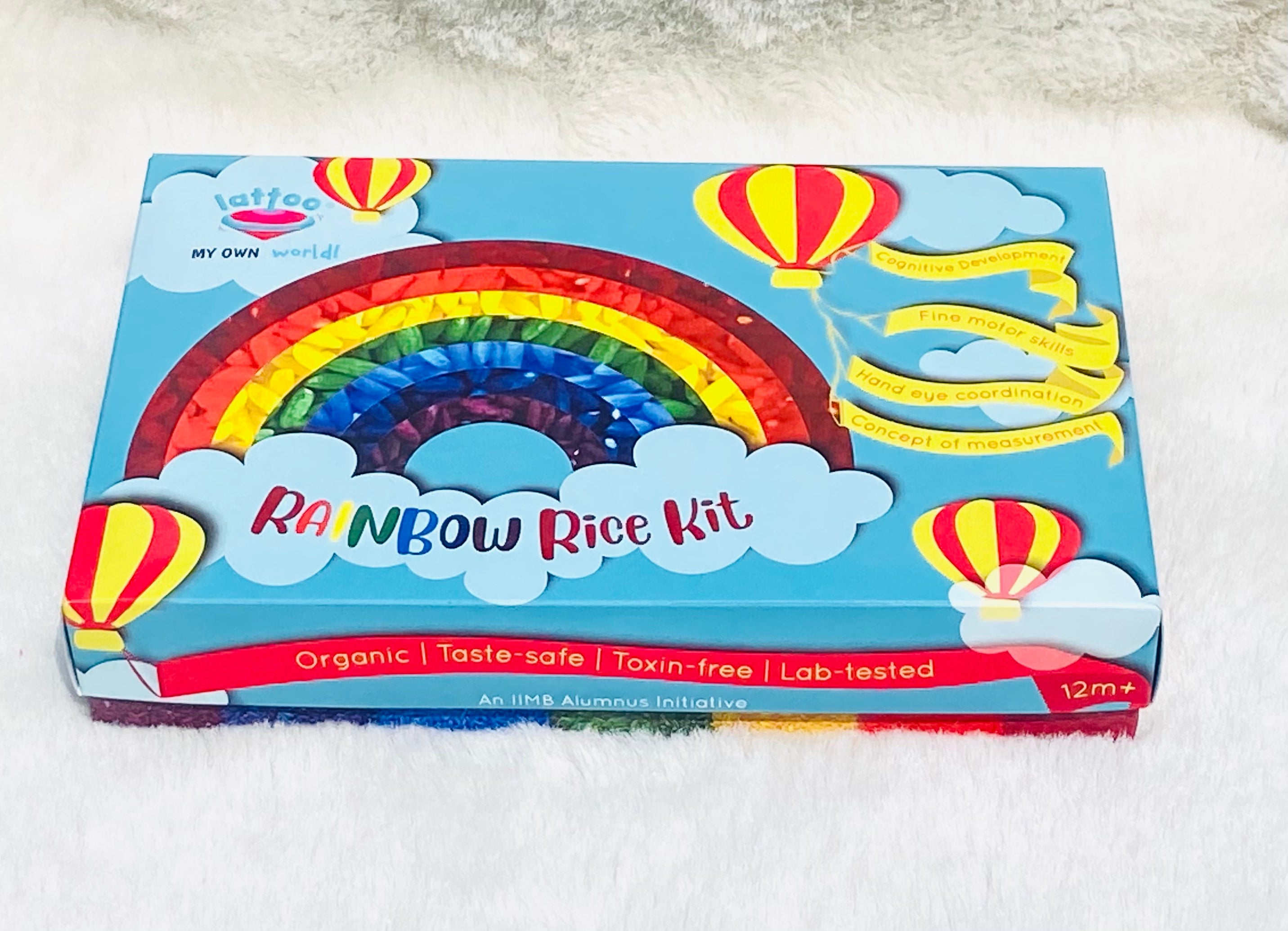 Rainbow rice kit packaging box