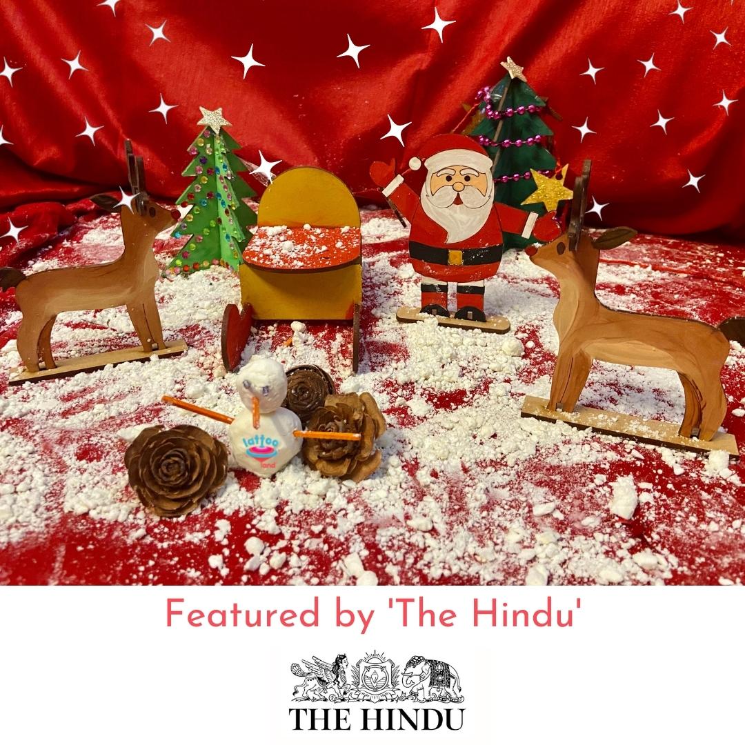 Complete winter wonderland toy set with non-toxic fake snow, sensory materials, and holiday-themed play essentials for kid